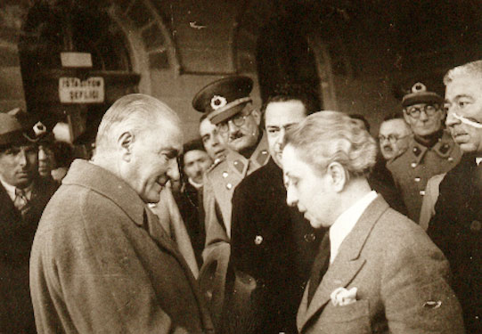 Cumhurbaşkanı Atatürk'ün, Eskişehir'de karşılanışı (1938)